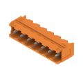 1148200000 - Connector Wire to Board Male Header 7 Position 5.08mm Right Angle Solder Through Hole Orange Box