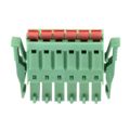 691304130006 - TERM BLOCK PLUG 6POS 180 3.50MM