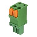 1986722-2 - Pluggable Terminal Blocks 3.81MM L/HAND 2 POS STR SPRING PLG