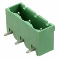 282966-3 - Conn Shrouded Header HDR 3 POS 7.62mm Solder RA Thru-Hole