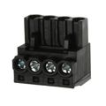 1955550000 - TERM BLOCK PLUG 4POS STR 5MM