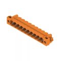 1149640000 - WEIDMULLER 1149640000 Terminal Block, Header, 5.08 mm, 10 Ways, 24 A, 400 V, Through Hole Right Angle