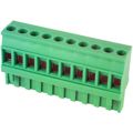 ED1100/10 - TERM BLOCK PLUG 10POS 90DEG 5MM