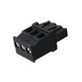 1760491 - Pluggable Terminal Blocks 3 Pos 5mm pitch Plug 24-12 AWG Screw