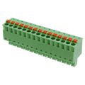 691368300015B - TERM BLOCK PLUG 15POS STR 3.81MM