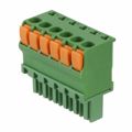 1986720-6 - Pluggable Terminal Blocks 3.81MM R/HAND 6 POS STR SPRING PLG