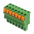 1986720-7 - Pluggable Terminal Blocks 3.81MM R/HAND 7 POS STR SPRING PLG
