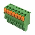 1986722-7 - Pluggable Terminal Blocks 3.81MM L/HAND 7 POS STR SPRING PLG