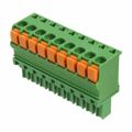 1986722-9 - Pluggable Terminal Blocks 3.81MM L/HAND 9 POS STR SPRING PLG