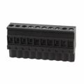 1836888 - Bulk 0.200 5.08mm Black 1 Levels Free Hanging (In-Line) Plug, Female Sockets COMBICON MVSTBW Tin