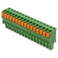 1-1986720-6 - Pluggable Terminal Blocks 3.81MM R/HAND 16 POS STR SPRING PLG