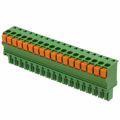 1-1986720-8 - Pluggable Terminal Blocks 3.81MM R/HAND 18 POS STR SPRING PLG