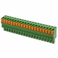 2-1986720-0 - Pluggable Terminal Blocks 3.81MM R/HAND 20 POS STR SPRING PLG