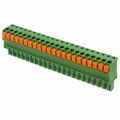 2-1986720-2 - Pluggable Terminal Blocks 3.81MM R/HAND 22 POS STR SPRING PLG