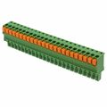 2-1986720-4 - Pluggable Terminal Blocks 3.81MM R/HAND 24 POS STR SPRING PLG