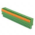 2-1986693-4 - Pluggable Terminal Blocks 3.5MM L/HAND 24 POS STR SPRING PLG