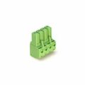 1848915 - TERM BLOCK PLUG 4POS STR 7.62MM