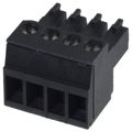0393510004 - TERM BLOCK PLUG 4POS STR 3.5MM