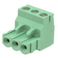 282805-3 - Pluggable Terminal Blocks CONN PLUG 3P R/A