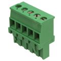 284047-5 - Conn Terminal Block F 5 POS 5.08mm Screw ST Cable Mount 15A/Contact