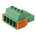 1718397 - Pluggable Terminal Blocks 4 Pos 7.62mm pitch Plug 24-8 AWG Screw