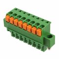 1986724-8 - Pluggable Terminal Blocks 3.81MM R/HAND 8 POS STR SPRNG PLG W/FLNG