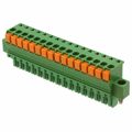 1-1986724-6 - Pluggable Terminal Blocks 3.81MM R/HAND 16 POS STR SPRNG PLG W/FLNG