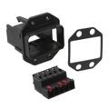 1608294 - Heavy Duty Power Connectors VS-PPC-F2-MSTB-POBK MSTB PNL MNT FRAME