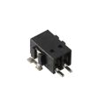 1702473 - 0.098 2.50mm Black Tape &amp; Reel (TR) Liquid Crystal Polymer (LCP) Surface Mount Horizontal with Board Screwless - Spring Cage, Tension Clamp 1 Levels 20-26 AWG COMBICON PTSM