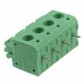 1792889 - 0.197 5.00mm Green Bulk Polyamide (PA), Nylon Through Hole Horizontal with Board Screwless - Push Button Clamp 1 Levels 14-26 AWG COMBICON PTS