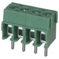 1984633 - 0.138 3.50mm Green Bulk Polyamide (PA), Nylon Through Hole Horizontal with Board Screw 1 Levels 16-26 AWG COMBICON PT
