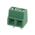 1729128 - 0.200 5.08mm Green Bulk Polyamide (PA), Nylon Through Hole Horizontal with Board Screw - Rising Cage Clamp 1 Levels 14-30 AWG COMBICON MKDSN
