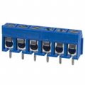 OSTTC060162 - 0.197 5.00mm Blue Bulk Thermoplastic Through Hole Horizontal with Board Screw - Leaf Spring, Wire Guard 1 Levels 14-22 AWG OSTTC