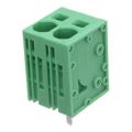 1719312 - 0.295 7.50mm Green Bulk Polyamide (PA), Nylon Through Hole Vertical with Board Screwless - Spring Cage, Tension Clamp 1 Levels 8-24 AWG COMBICON SPT