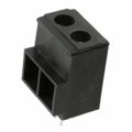 0399100102 - 0.400 10.16mm Black Bulk Thermoplastic Through Hole Horizontal with Board Screw - Rising Cage Clamp 1 Levels 6-18 AWG Eurostyle 39910