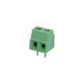 691214310002 - 0.150 3.81mm Green Bulk Polyamide (PA66), Nylon 6/6 Through Hole Horizontal with Board Screw - Rising Cage Clamp 1 Levels 16-24 AWG WR-TBL Series 2143