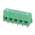 EB21A-05-D - 0.200 5.08mm Green Bulk Polyamide (PA66), Nylon 6/6 Through Hole Horizontal with Board Screw - Rising Cage Clamp 1 Levels 16-26 AWG EB