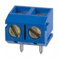 OSTTD020161 - 0.197 5.00mm Blue Bulk Thermoplastic Through Hole Vertical with Board Screw - Leaf Spring, Wire Guard 1 Levels 14-22 AWG OSTTD