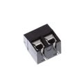 0395430602 - 0.197 5.00mm Black Bulk Polyamide (PA66), Nylon 6/6 Through Hole Horizontal with Board Screw - Leaf Spring, Wire Guard 1 Levels 14-22 AWG Eurostyle ESE 39543