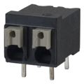 1824740000 - 0.197 5.00mm Black Tube Liquid Crystal Polymer (LCP), Glass Filled Through Hole Horizontal with Board Screwless - Push Button Clamp 1 Levels 16-24 AWG Omnimate LSF-SMT