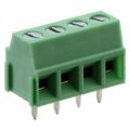 YO0401500000G - 0.138 3.50mm Green Bulk Thermoplastic Through Hole Horizontal with Board Screw - Rising Cage Clamp 1 Levels 16-24 AWG 26-350