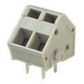 ED3000/2 - 0.197 5.00mm Gray, Slate Bulk Polyamide (PA), Nylon Through Hole 45° (135°) Angle with Board Screwless - Leg Spring, Push-In Spring 1 Levels 14-28 AWG ED3000