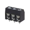 0395430603 - 0.197 5.00mm Black Bulk Polyamide (PA66), Nylon 6/6 Through Hole Horizontal with Board Screw - Leaf Spring, Wire Guard 1 Levels 14-22 AWG Eurostyle ESE 39543