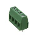 VI0401550000G - 0.197 5.00mm Green Bulk Thermoplastic Through Hole Horizontal with Board Screw - Rising Cage Clamp 1 Levels 12-28 AWG 21-500