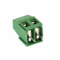 MV-252 - 0.200 5.08mm Green Bulk Polyamide (PA), Nylon Through Hole Horizontal with Board Screw - Rising Cage Clamp 1 Levels 14-30 AWG