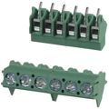 1988846 - 0.197 5.00mm Green Bulk Polyamide (PA), Nylon Through Hole 45° (135°) Angle with Board Screw 1 Levels 12-26 AWG COMBICON PTA