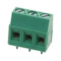 OSTVI032152 - 0.200 5.08mm Green Bulk Thermoplastic Through Hole Horizontal with Board Screw - Rising Cage Clamp 1 Levels 12-28 AWG OSTVI
