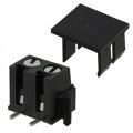 691709710302 - 0.197 5.00mm Black Tape &amp; Reel (TR) Polyamide (PA46), Nylon 4/6 Surface Mount Horizontal with Board Screw - Leaf Spring, Wire Guard 1 Levels 14-30 AWG WR-TBL Series 7097