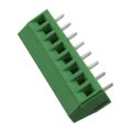 VI0801550000G - 0.197 5.00mm Green Bulk Thermoplastic Through Hole Horizontal with Board Screw - Rising Cage Clamp 1 Levels 12-28 AWG 21-500