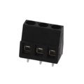 1718757 - 0.200 5.08mm Black Bulk Polyamide (PA), Nylon Through Hole Horizontal with Board Screw - Rising Cage Clamp 1 Levels 14-30 AWG COMBICON MKDS